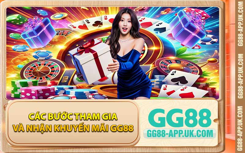 Các Bước Tham Gia Và Nhận Khuyến Mãi GG88