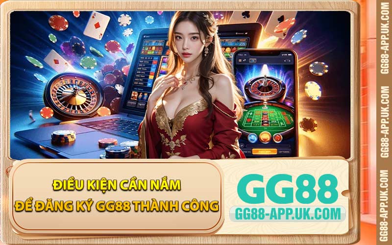 Điều Kiện Cần Nắm Để Đăng Ký GG88 Thành Công