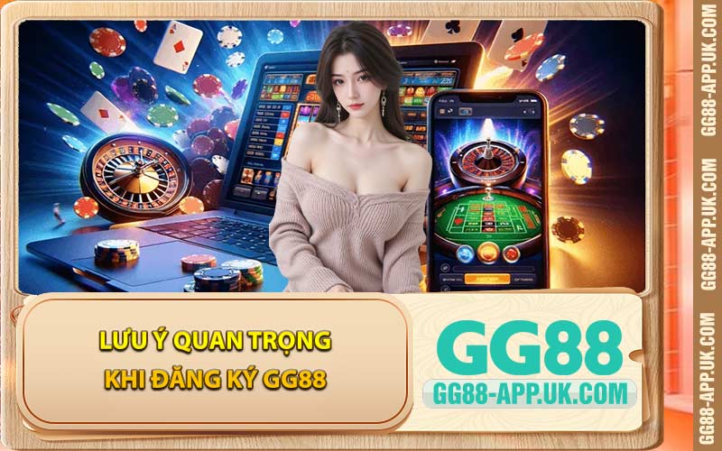 Lưu Ý Quan Trọng Khi Đăng Ký GG88